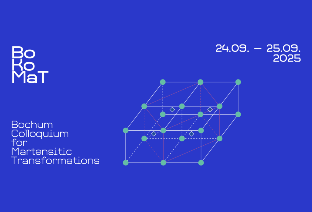 Join leading experts at BoKoMaT 2025 in Bochum – the specialist conference for shape memory alloys. Get insights, network, and book your ticket today!